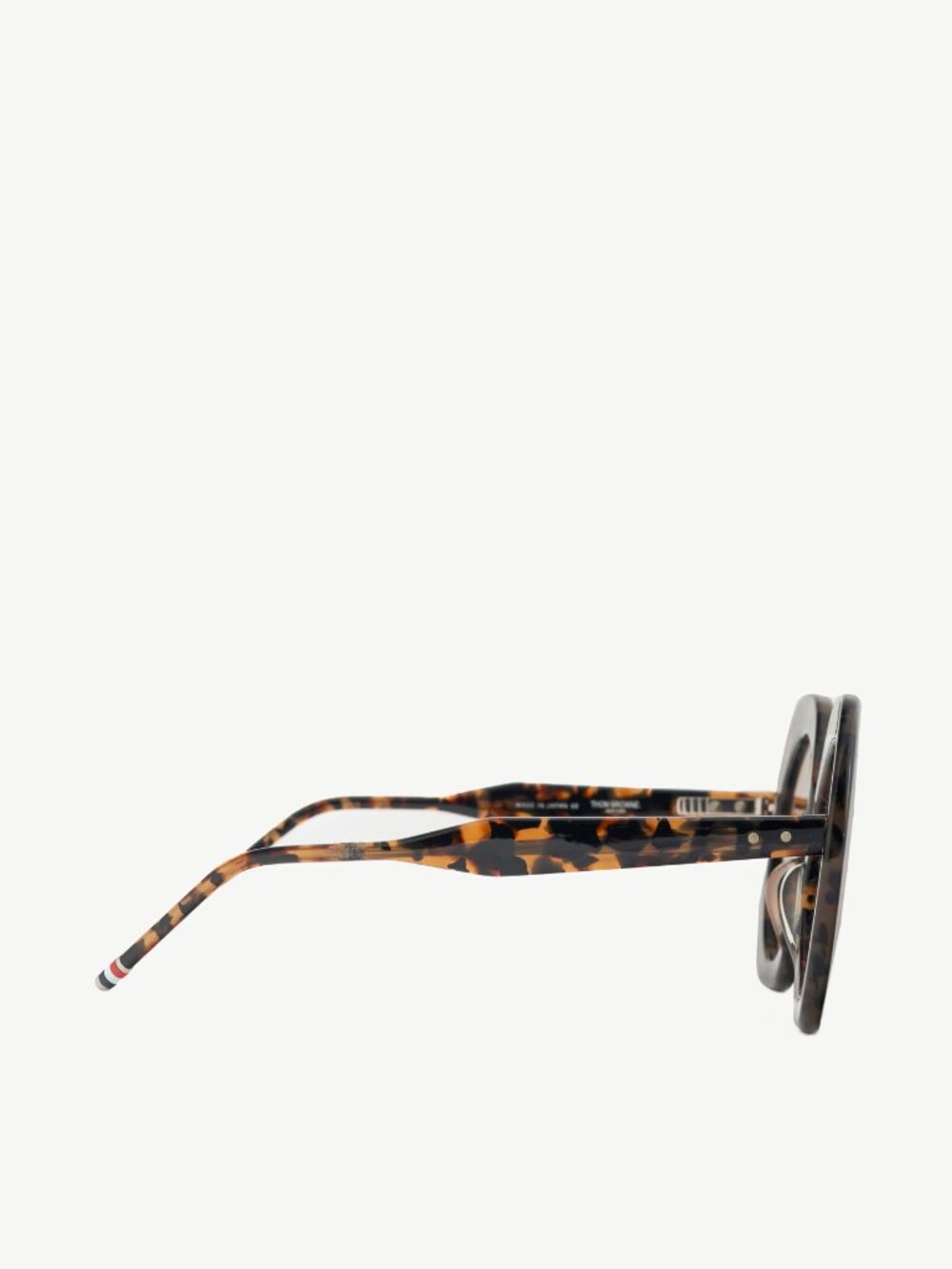 Thom Browne TBS509 Square Tokyo Tortoise Sunglasses - Picture 4 of 8
